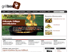 Tablet Screenshot of grillboxx.de